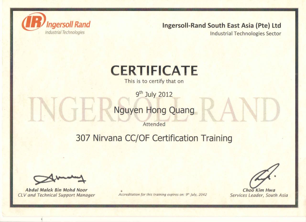 Chứng chỉ HoTayStar 2